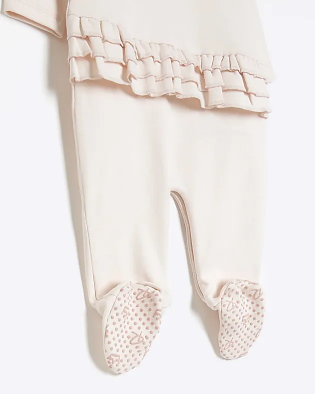 River Island Baby girls bear bag sleepsuit< 6 Mths - 2 Yrs