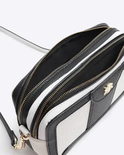 River Island Beige canvas boxy cross body bag< Bags, Purses & Luggage