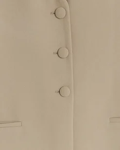 River Island Beige longline waistcoat< Suits & Tailoring