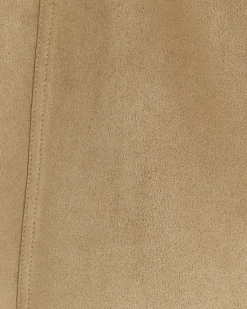 River Island Beige suedette elasticated mini skirt< Skirts
