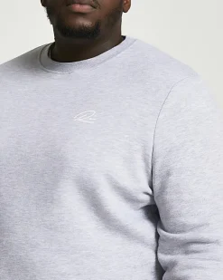 River Island Big & Tall slim fit sweatshirt< Big & Tall
