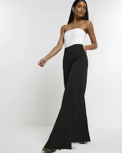 River Island bandeau wide leg jumpsuit< Jumpsuits & Playsuits