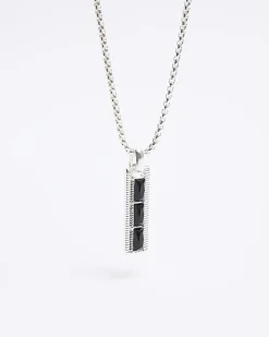 River Island bar pendant necklace< Jewellery & Watches