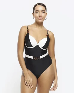 River Island belted swimsuit< Swimwear & Beachwear