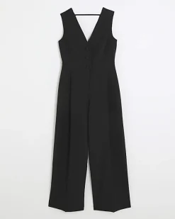 River Island bow blazer jumpsuit< Jumpsuits & Playsuits