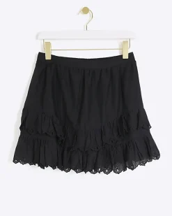 River Island broderie frill mini skirt< Skirts