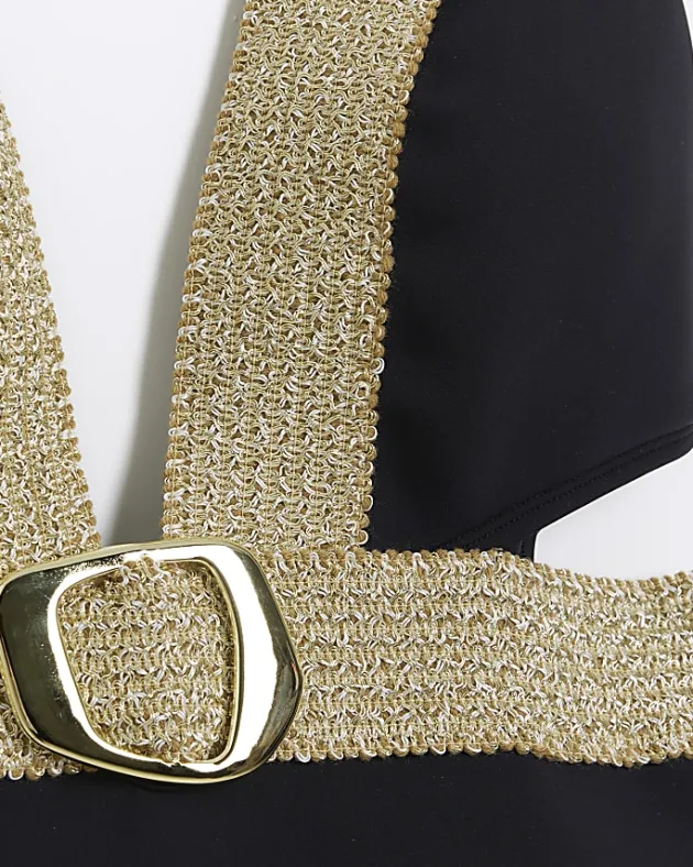 River Island buckle plunge swimsuit< Swimwear & Beachwear