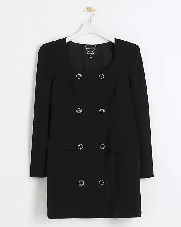 River Island button up shift mini dress< Dresses