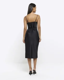 River Island cowl neck slip midi dress< Dresses