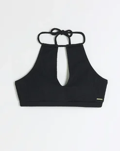 River Island crinkle high waisted bikini bottoms< Swimwear & Beachwear