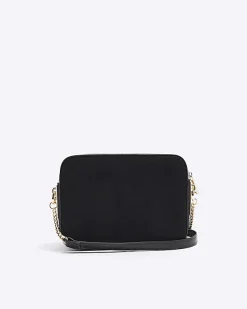 River Island croc embossed chain cross body bag< Bags, Purses & Luggage