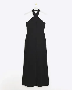 River Island crossed halter neck jumpsuit< Jumpsuits & Playsuits