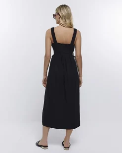 River Island cut out detail beach maxi dress< Swimwear & Beachwear