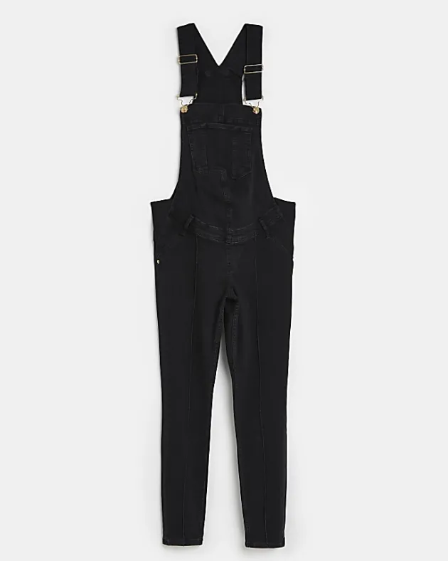 River Island denim maternity dungarees< Maternity