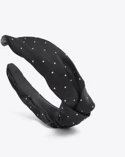 River Island diamante knot headband< Accessories