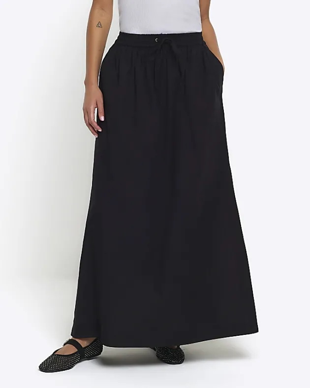 River Island elasticated waist maxi skirt< Skirts