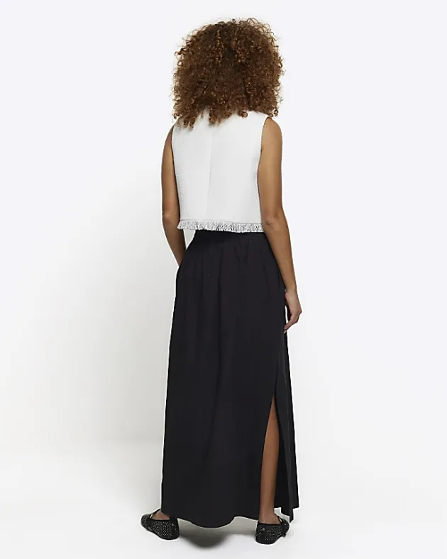 River Island elasticated waist maxi skirt< Skirts