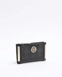 River Island embossed monogram mini purse< Bags, Purses & Luggage