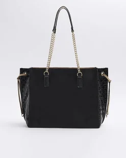River Island embossed monogram tote bag< Bags, Purses & Luggage