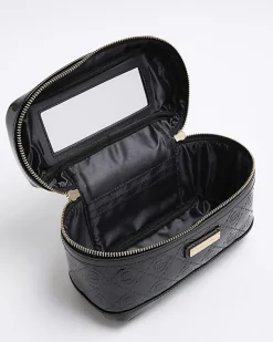 River Island embossed vanity makeup bag< Bags, Purses & Luggage