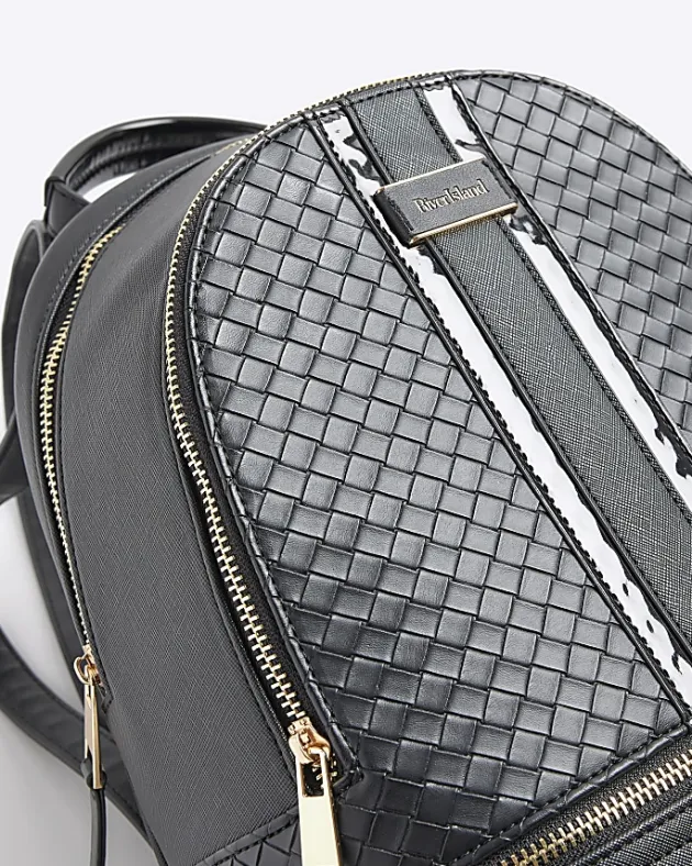 River Island embossed weave backpack< Bags, Purses & Luggage