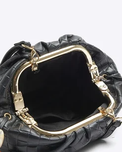 River Island embossed weave clutch bag< Bags, Purses & Luggage