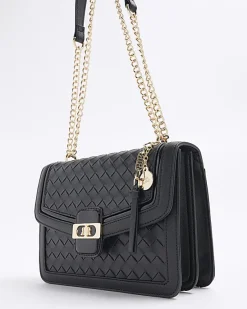 River Island embossed weave shoulder bag< Bags, Purses & Luggage