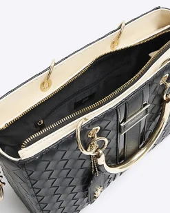 River Island embossed weave tote bag< Bags, Purses & Luggage