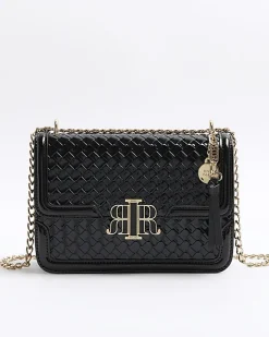 River Island embossed woven satchel bag< Bags, Purses & Luggage