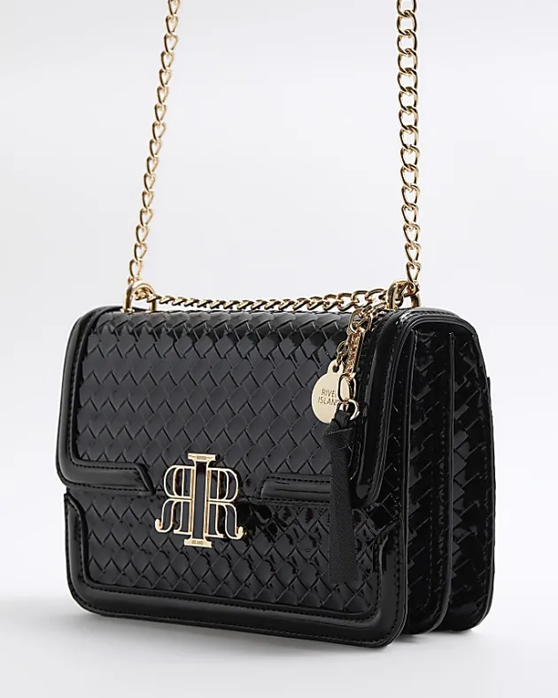 River Island embossed woven satchel bag< Bags, Purses & Luggage