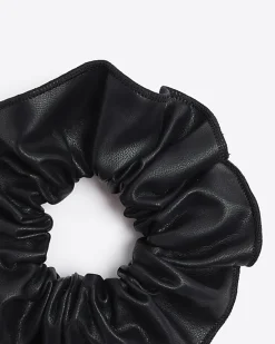 River Island faux leather scrunchie< Accessories