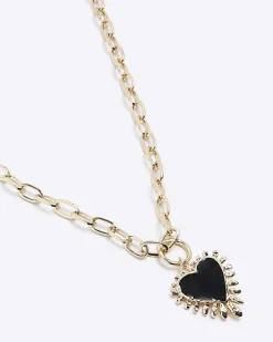 River Island heart chain necklace< Jewellery