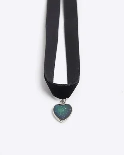 River Island heart mood choker necklace< Accessories & Jewellery