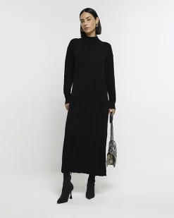River Island high neck jumper maxi dress< Dresses