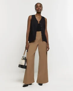 River Island high V-neck waistcoat< Suits & Tailoring
