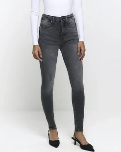 River Island high waisted bum sculpt skinny jeans< Jeans