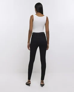River Island high waisted bum sculpt skinny jeans< Jeans