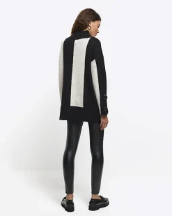 River Island high waisted coated leggings< Trousers