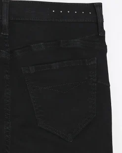 River Island high waisted stud skinny jeans< Jeans