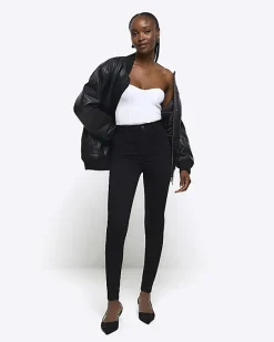 River Island high waisted super skinny jeans< Jeans