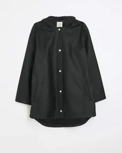 River Island hooded rain coat< Coats & Jackets