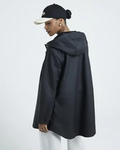 River Island hooded rain coat< Coats & Jackets