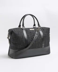 River Island jacquard RI monogram travel bag< Bags, Purses & Luggage