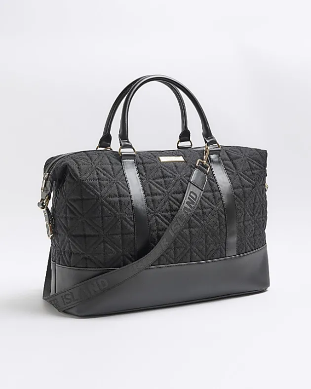 River Island jacquard RI monogram travel bag< Bags, Purses & Luggage