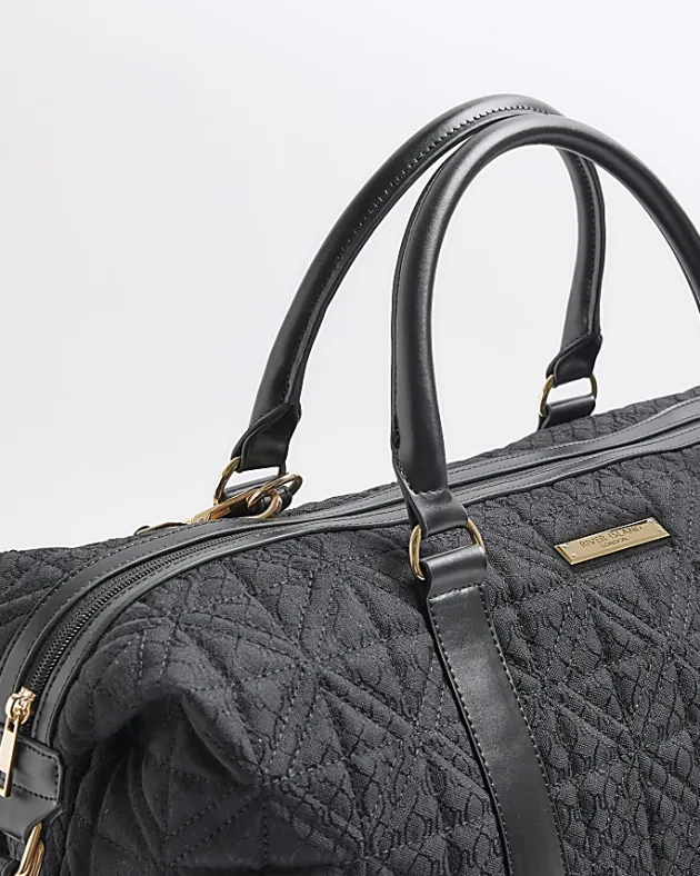 River Island jacquard RI monogram travel bag< Bags, Purses & Luggage