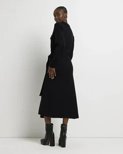 River Island knit belted jumper midi dress< Dresses
