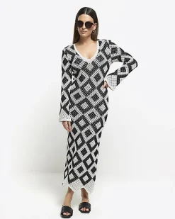 River Island knit bodycon maxi dress< Swimwear & Beachwear