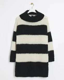 River Island knit stripe jumper mini dress< Dresses