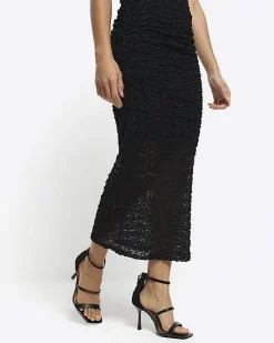 River Island lace bandeau bodycon midi dress< Dresses