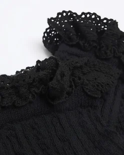 River Island lace frill ankle socks< Accessories